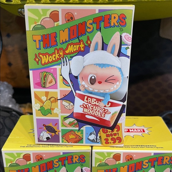 POP MART Other - The Monsters Wacky Mart Action Figure - Blue and White